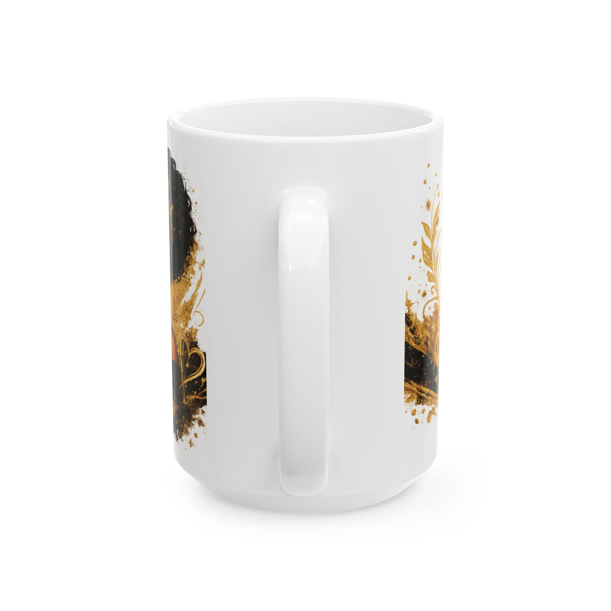 Crowned Confident Unbothered Mug | Ceramic Coffee Cup (11oz, 15oz)