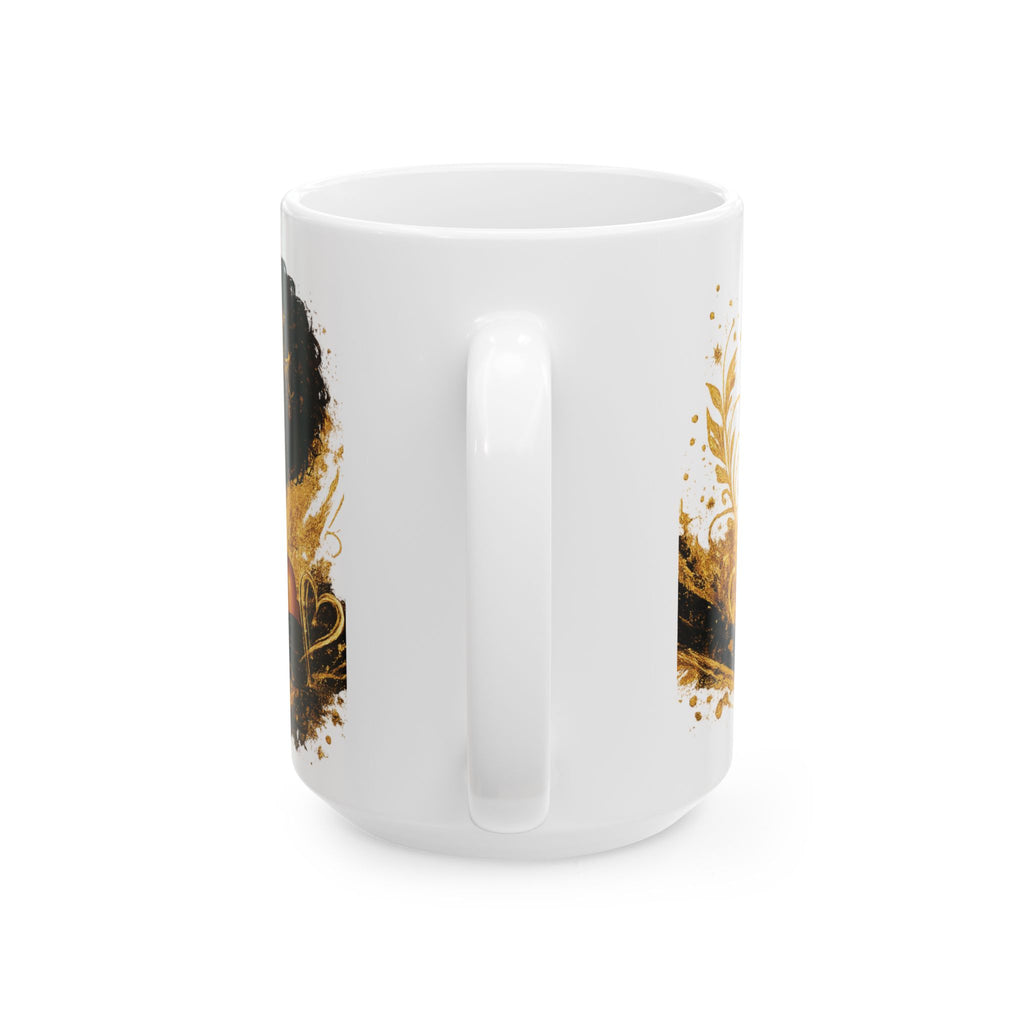 Crowned Confident Unbothered Mug | Ceramic Coffee Cup (11oz, 15oz)