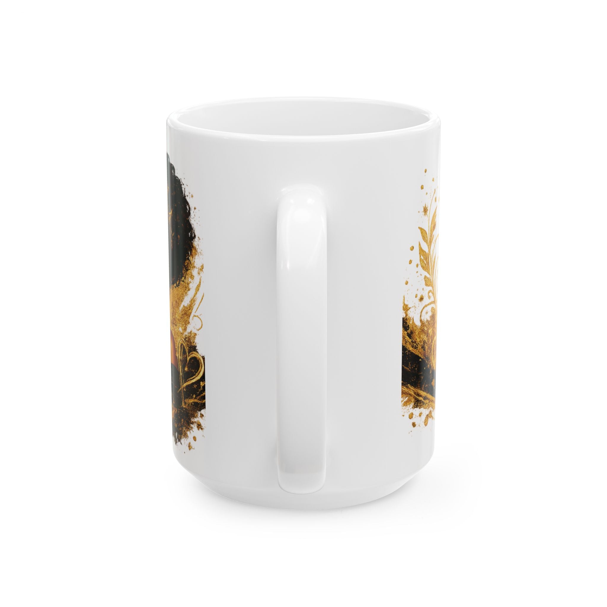 Crowned Confident Unbothered Mug | Ceramic Coffee Cup (11oz, 15oz)